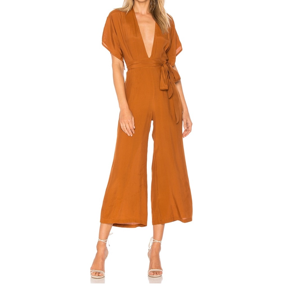 Wide Leg open back Cedric Jumpsuit